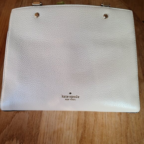 Kate Spade Leila Medium Triple Compartment Satchel Crossbody Bag - Picture 2 of 11